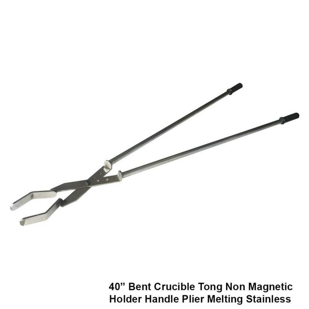 40 Foundry Crucible Flask Tongs Refining Melting Casting Gold Silver
